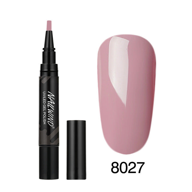 Art Manicure Venalisa 60 Colors Soak Off Enamel Convenience Clean Nail Glue Pen 62