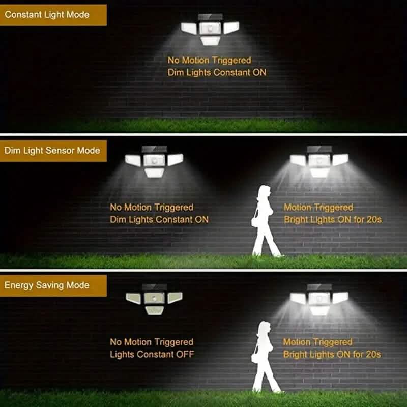 270 LED Solar Garden Outdoor Lights 6