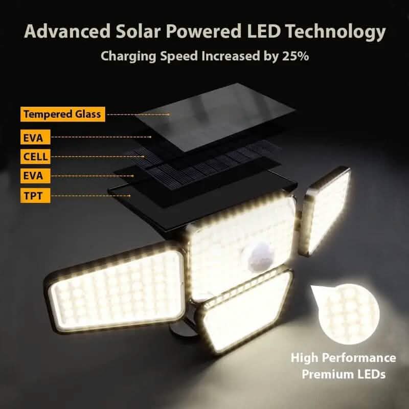 270 LED Solar Garden Outdoor Lights 4