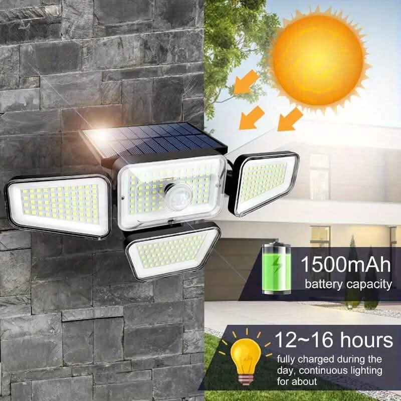 270 LED Solar Garden Outdoor Lights 5