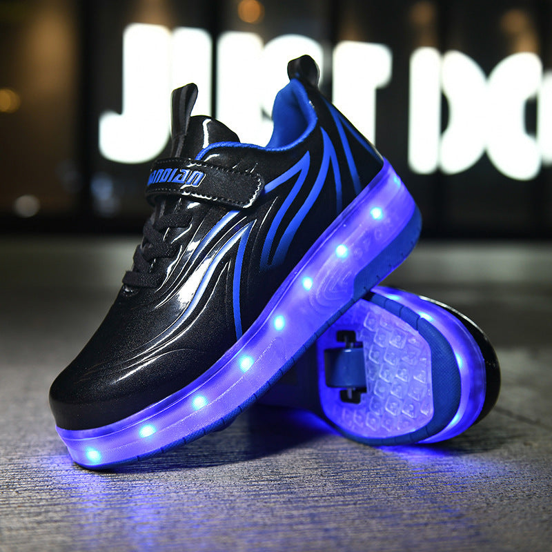 Light Charging Pulley Shoes Single And Double Wheels 5