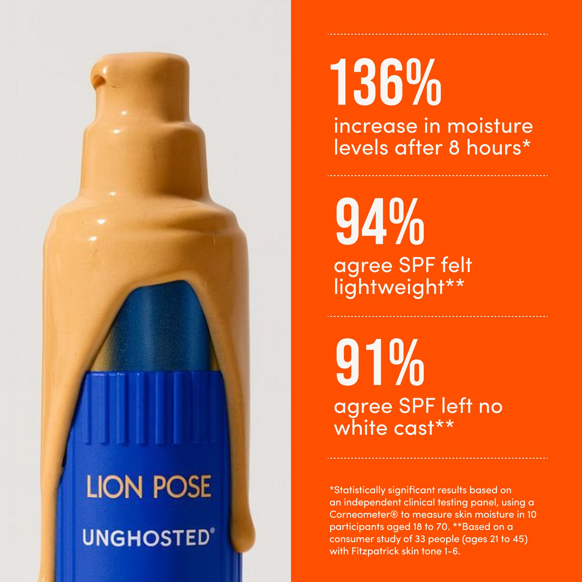 UNGHOSTED™ Sheer Tinted 100% Mineral SPF 42 with Squalane 4