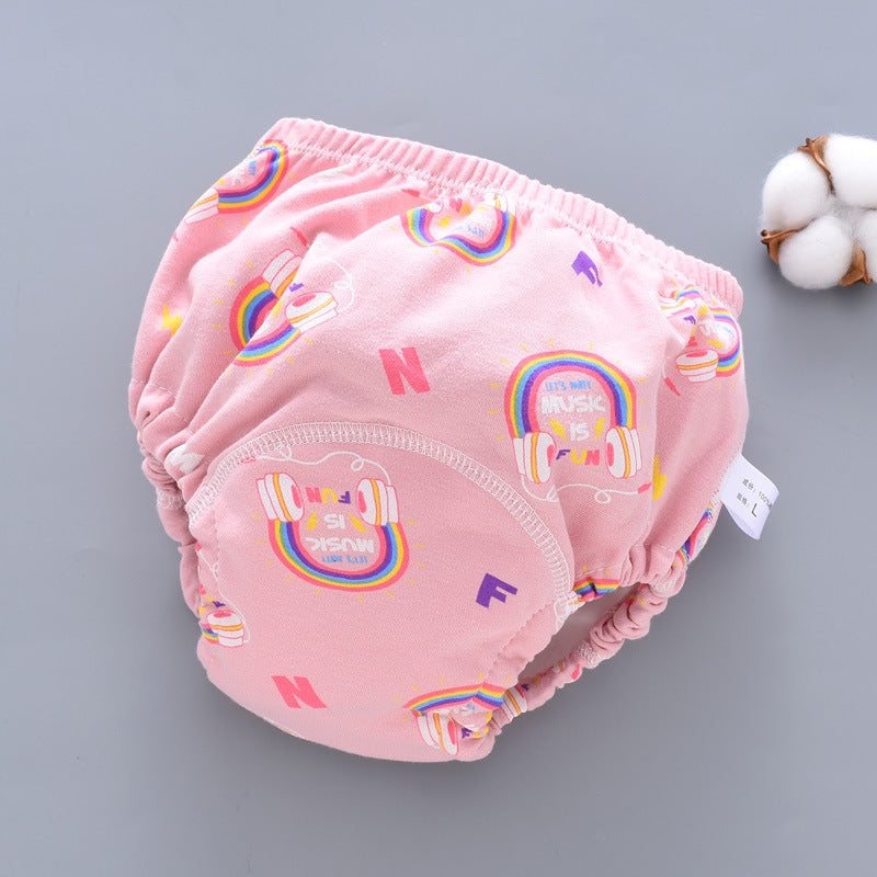 Baby washable 6-layer gauze training pants 17