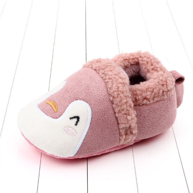 Baby Shoes Adorable Infant Slippers Toddler Baby Boy Girl Knit Crib Shoes 2