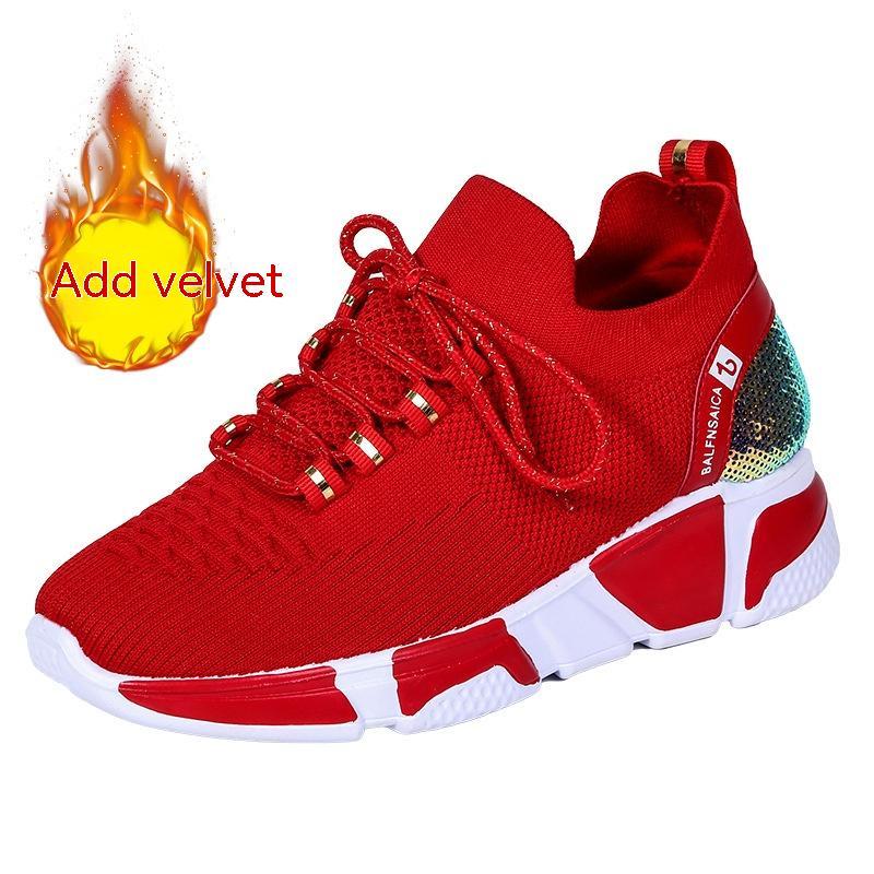 Spring And Summer Comfortable Shuffle Dance Shoes For Square Dance Soft Soled Velvet Dancing Shoes 8