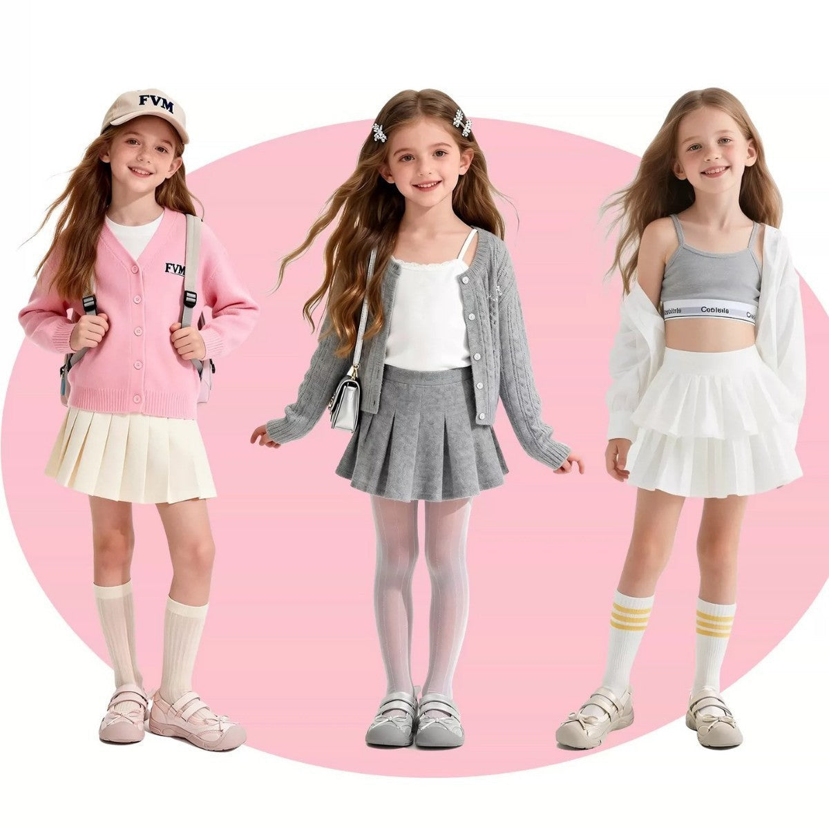 2026 New Summer Girls Ballet Shoes, Mesh Breathable Casual Sneakers For Little & Big Kids 3