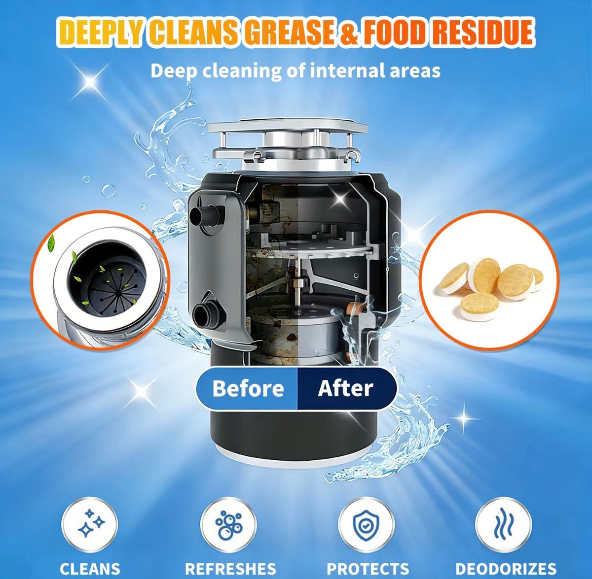 DrainFresh Disposal Tablets 4