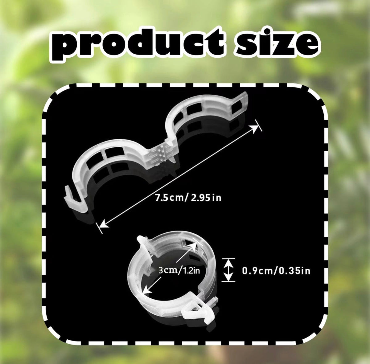 GrowClip Plant Support Clips 3
