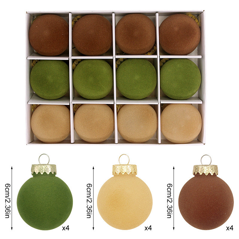 6cm Christmas ball, Christmas tree ornament, holiday decoration 8