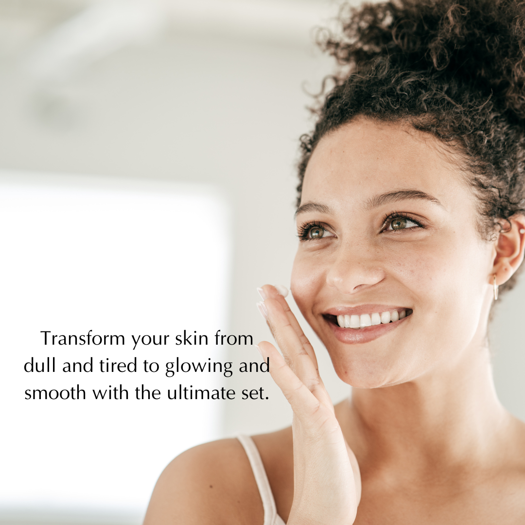 Firming & Brightening Anti-Aging Set – Hyaluronic Acid, Niacinamide & Peptide Complex 5
