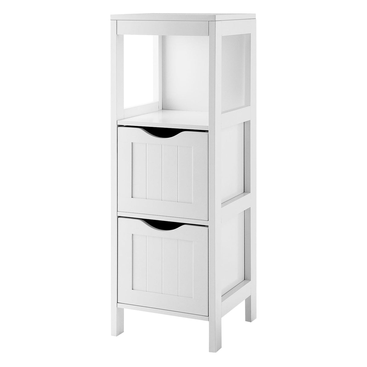 Freestanding Storage Cabinet with 2 Removable Drawers for Bathroom 14