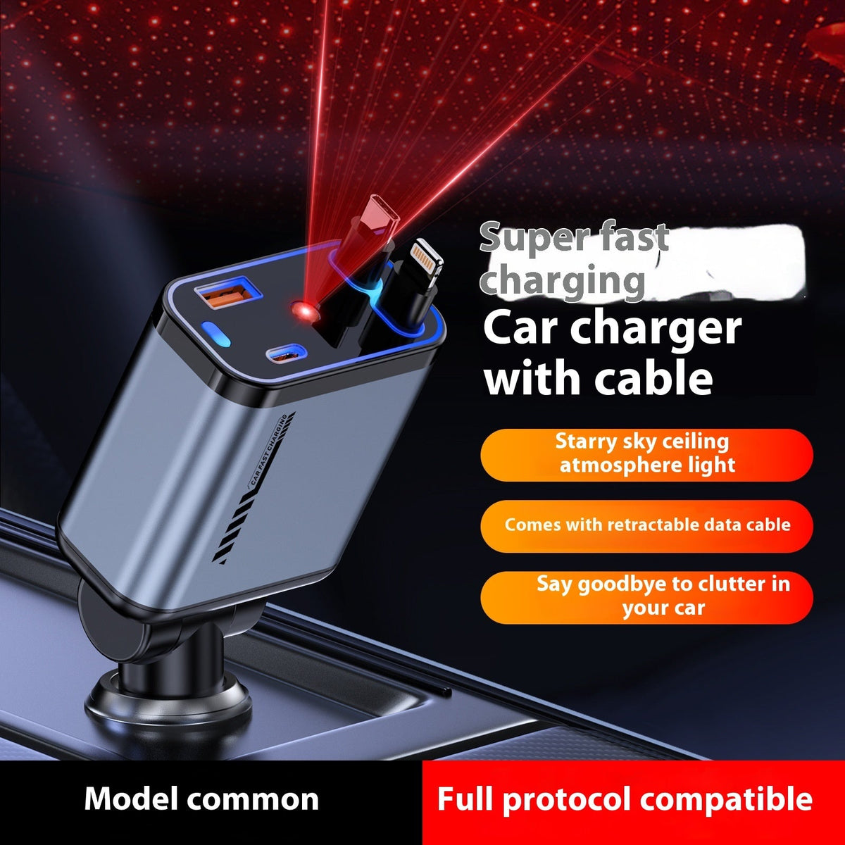 120W Super Fast Charge Star Charger 3
