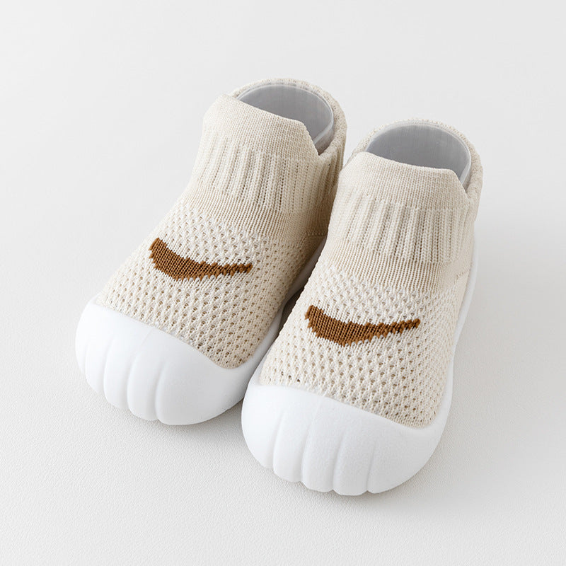 Springautumn First-walking Shoes For Baby Boys And Girls Breathable, With Soft Soles 5