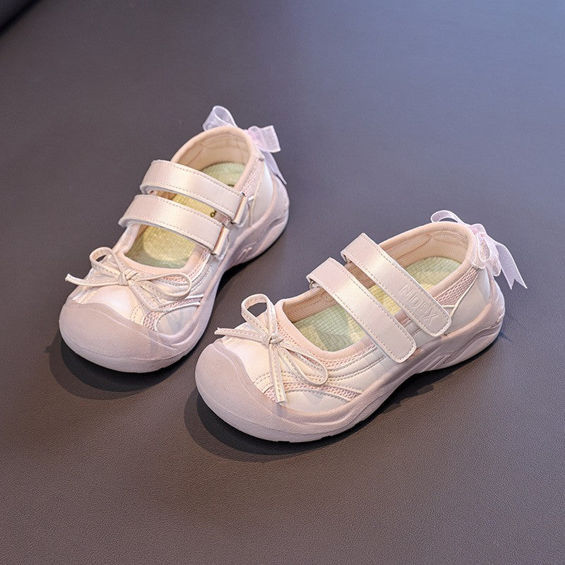 Fairy Style Korean Version Shallow Mouth Casual Comfortable Soft Sole Ballet Single Shoes For Girls Sandals 6