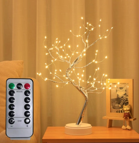 New Colored Light, Starry Sky LED, Copper Wire, Rice Tree Lamp 7