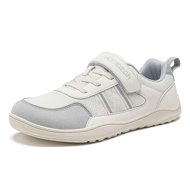 Kids Wide-toe Athletic Shoes Mesh Breathable With Velcro Straps 6