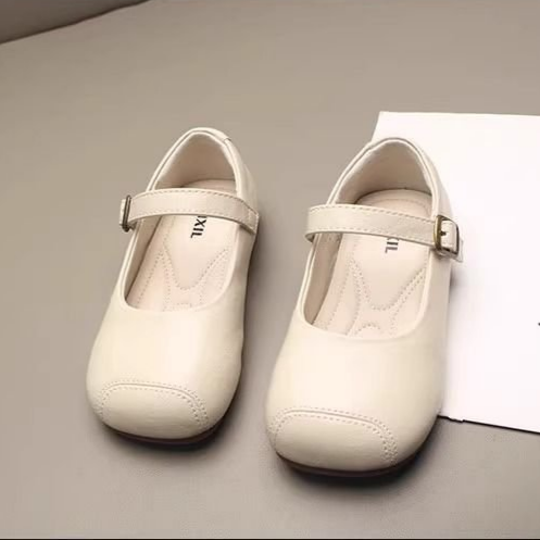 Children's Leather Shoes, Girls' Single Shoes, Baby Princess Shoes, Soft Soled, Black And Stylish For Little Girls 3