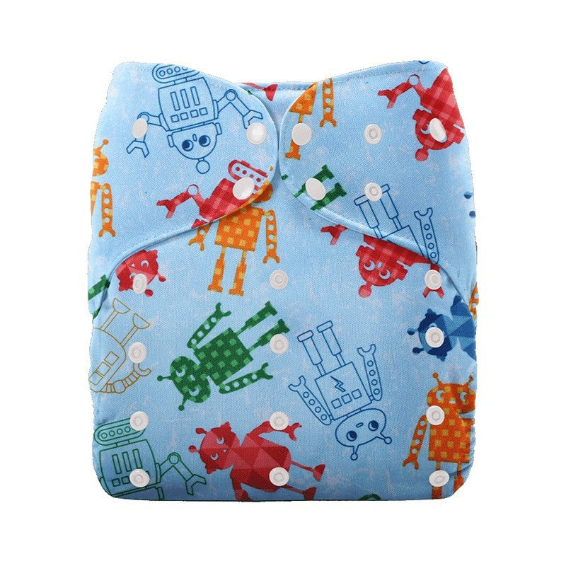 Baby Cloth Diapers With Disposable Inserts, Washable For Toddlers 19