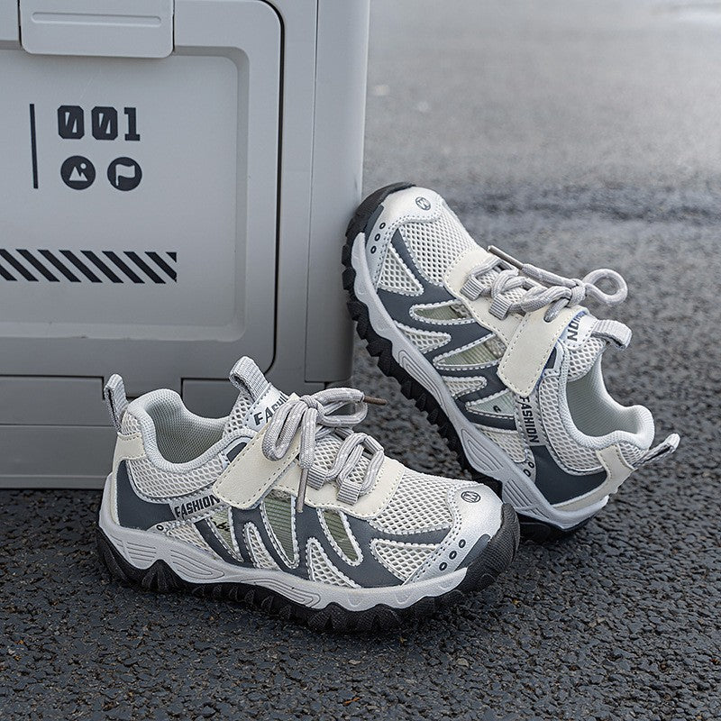 2026 Spring Summer Kids Mango Toe Sneakers, Lightweight Soft Sole Hiking Dad Shoes, Casual Closed-Toe Sports Sandals 2