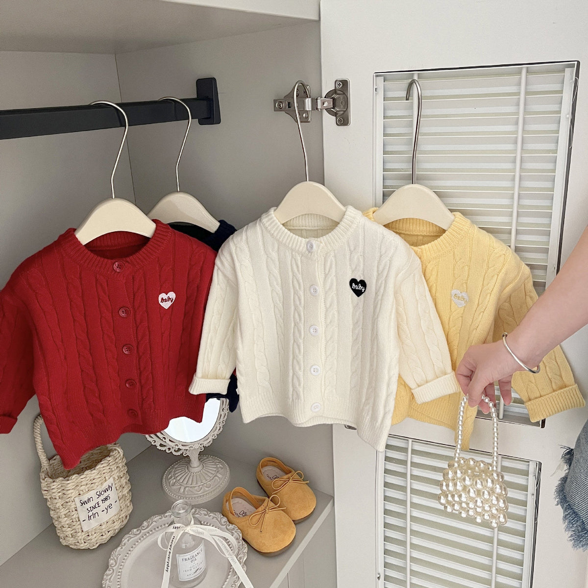Twist-knit Cardigan Autumn Kids Clothing Outerwear 1