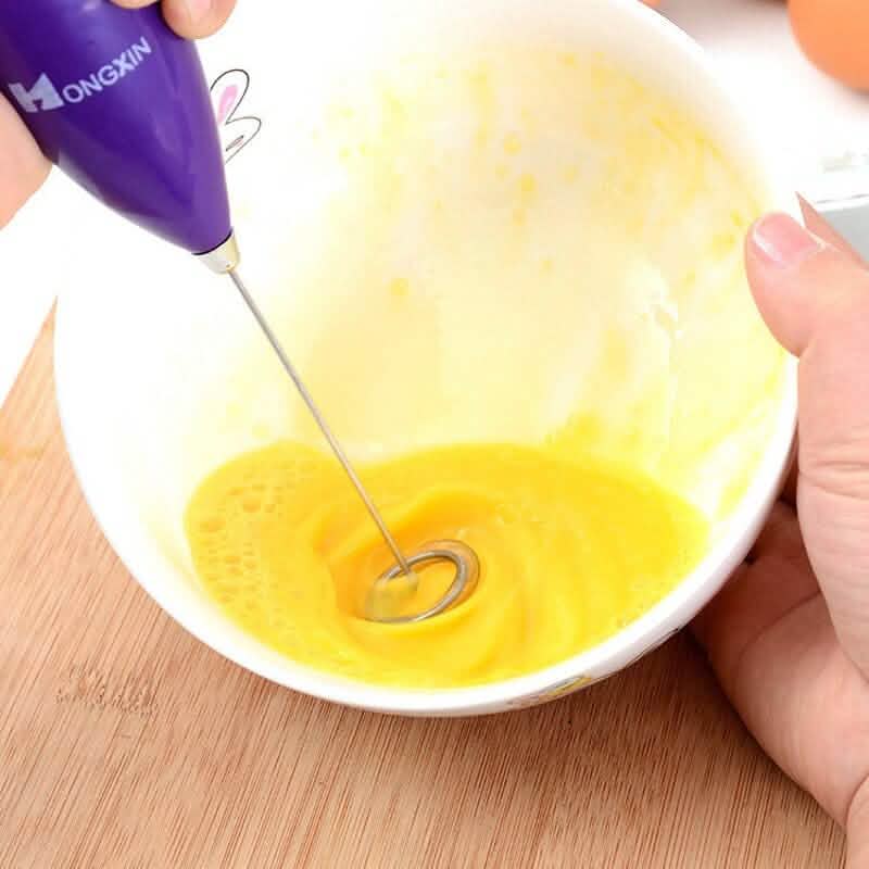3-Pack: Electric Milk Frother Handheld Whisk 13