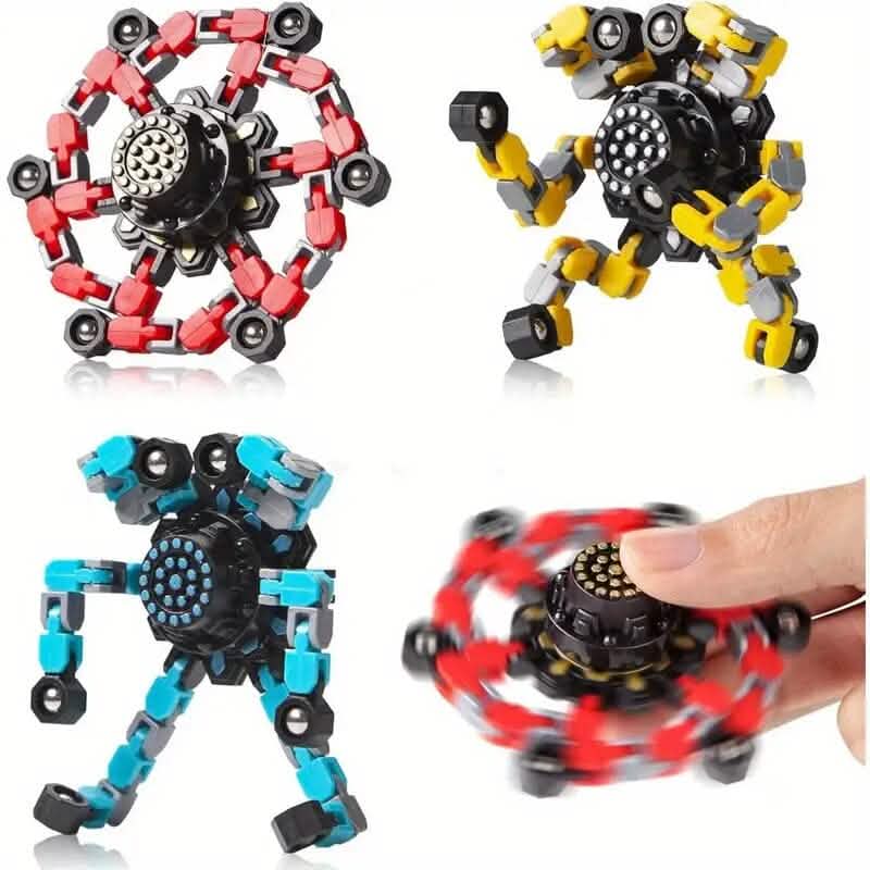 3-Pack: Fidget Toys Transformable Spinners 1