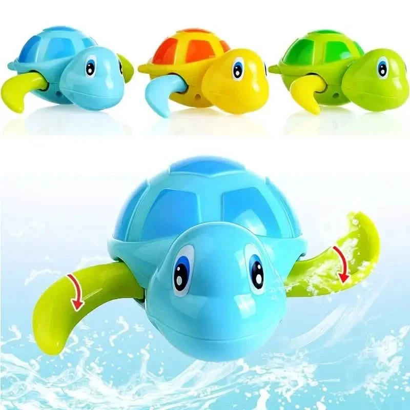 3-Pack: Fun Swimming Turtle Bath Toy 2