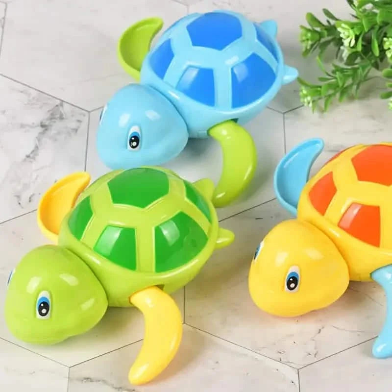 3-Pack: Fun Swimming Turtle Bath Toy 8