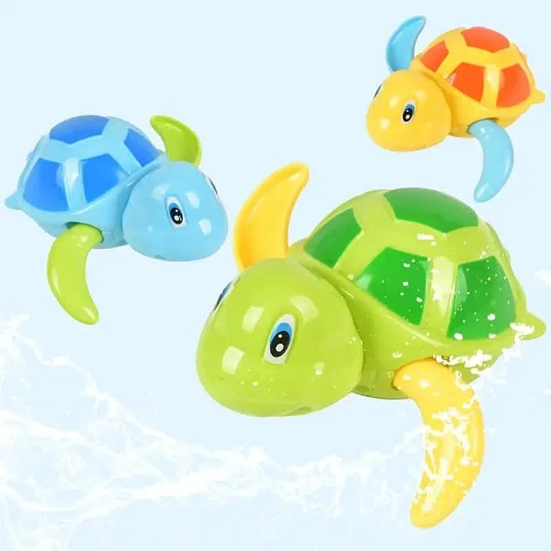 3-Pack: Fun Swimming Turtle Bath Toy 1