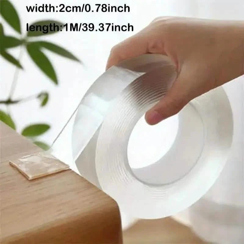 3-Pack: Reusable & Washable Nano Double-Sided Tape 7