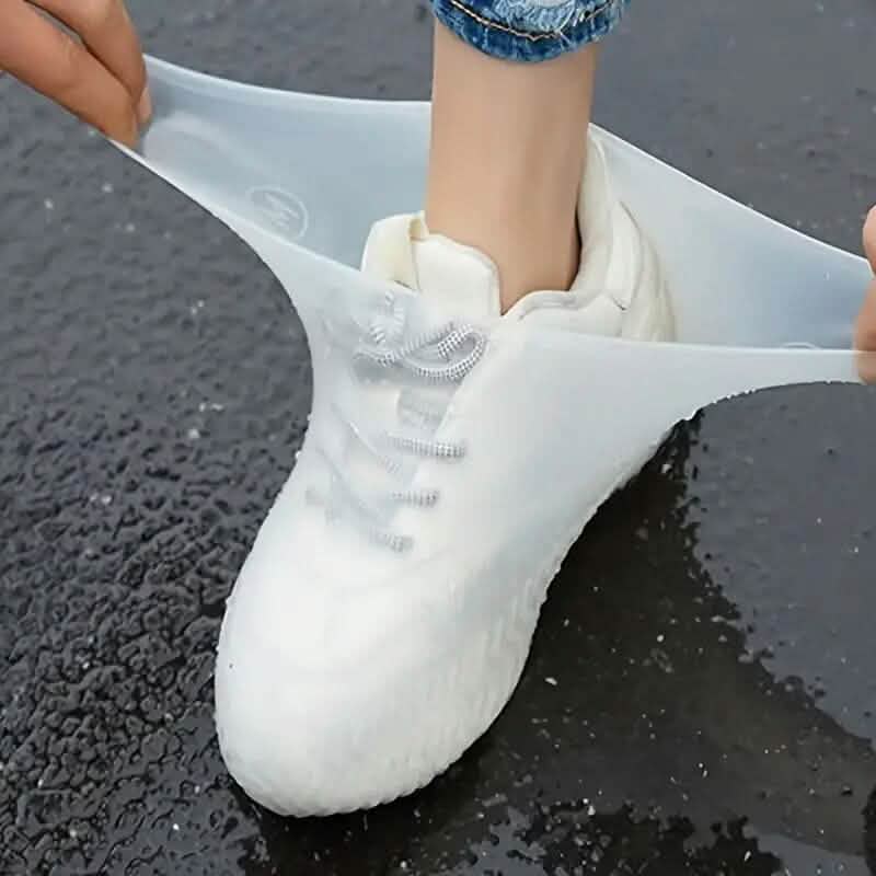 3-Pairs: Outdoor Latex Rain Boots Waterproof Shoe Cover 6