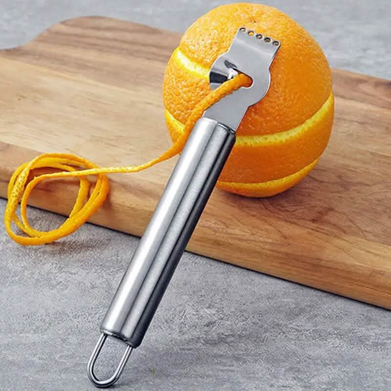 3-Pieces: Lemon Grater Stainless Steel Peeler 6