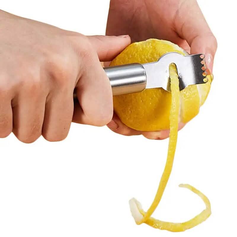 3-Pieces: Lemon Grater Stainless Steel Peeler 1