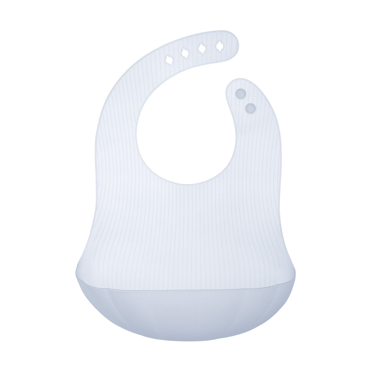 Silicone Bib with Pocket, Waterproof, Adjustable, 6 Months+ 12