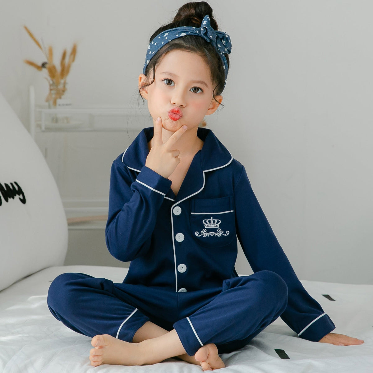 Cotton pajamas for children 12