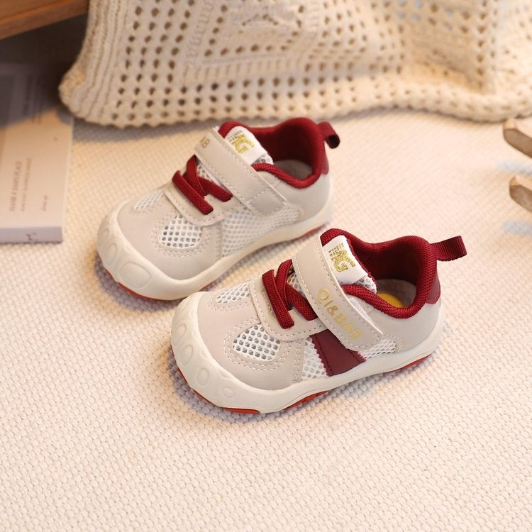 2026 Spring New Baby Walking Shoes, Soft Sole Non-slip Toddler Casual Sports Shoes, Breathable First Walker Shoes For Boys And Girls 3