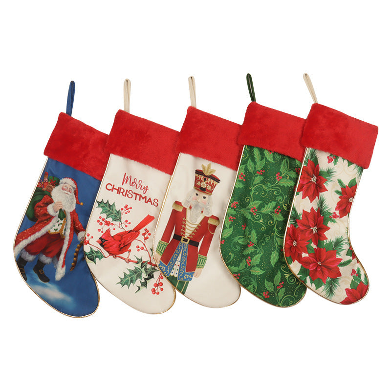 Christmas gifts children's candy bags Christmas pendants Christmas socks Christmas decorations 4