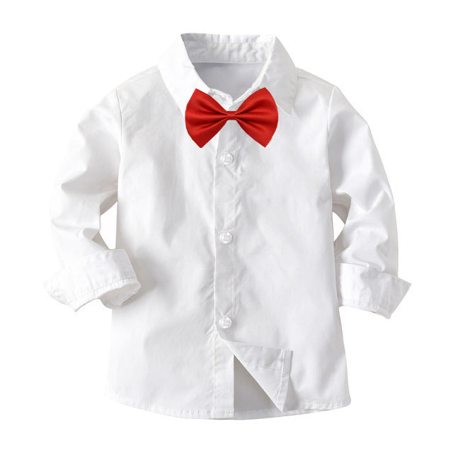 Baby boy long sleeve bottoming shirt 16