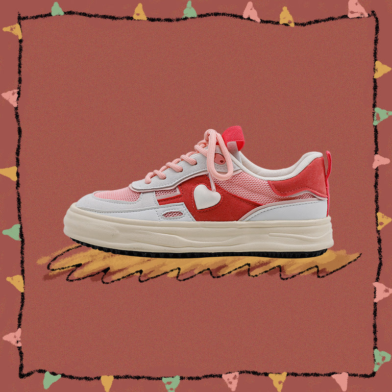 Super Sweet Full Of Love New Student Skate Shoes 4