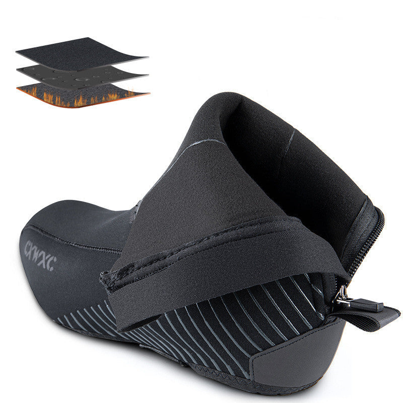 Bike shoe cover lock shoe cover mountain road car windproof and waterproof 3