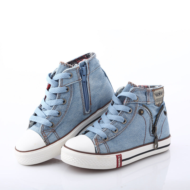 A children's shoes spring boys canvas shoes shoes small baby shoes wholesale Korean tide 1