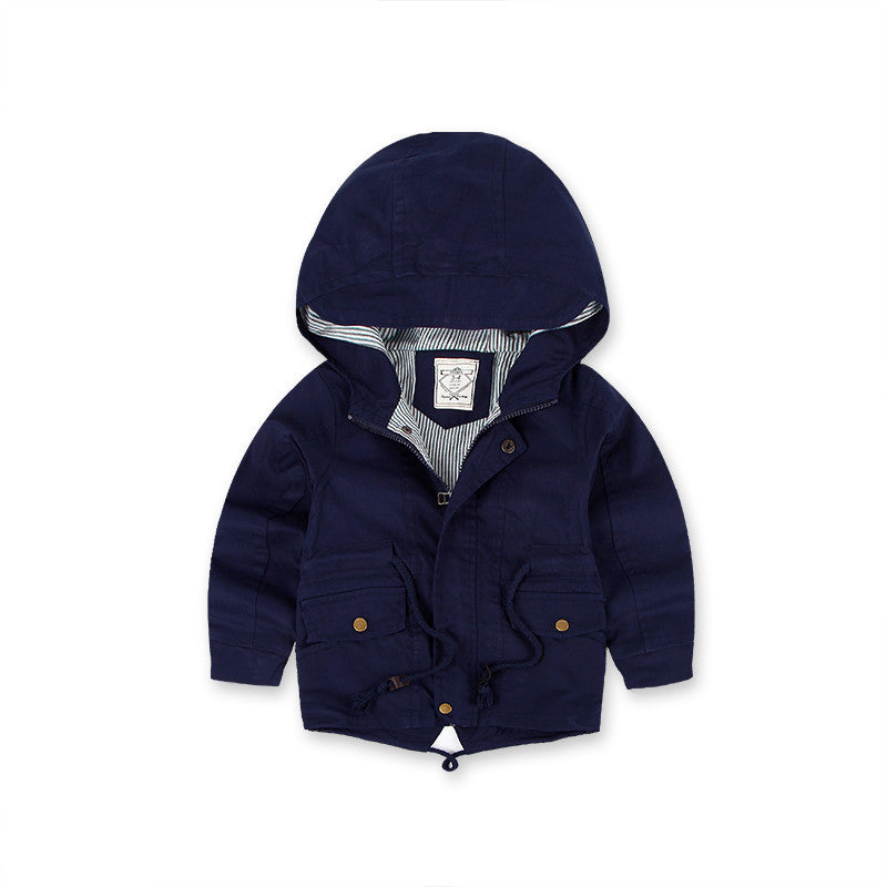 LM 6035 Europe And American Wind Boy's Coat And Cashmere Boy's Windcoat For Autumn And Winter Children's Clothes 11