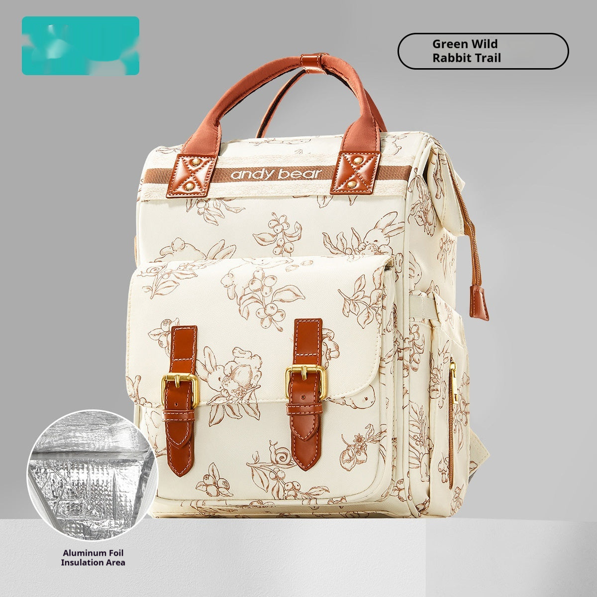 Outdoor Large-Capacity Multi-Functional Mommy Bag Maternity Backpack 3