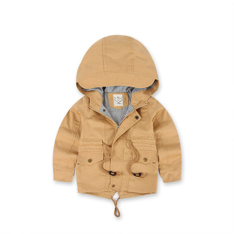 LM 6035 Europe And American Wind Boy's Coat And Cashmere Boy's Windcoat For Autumn And Winter Children's Clothes 10