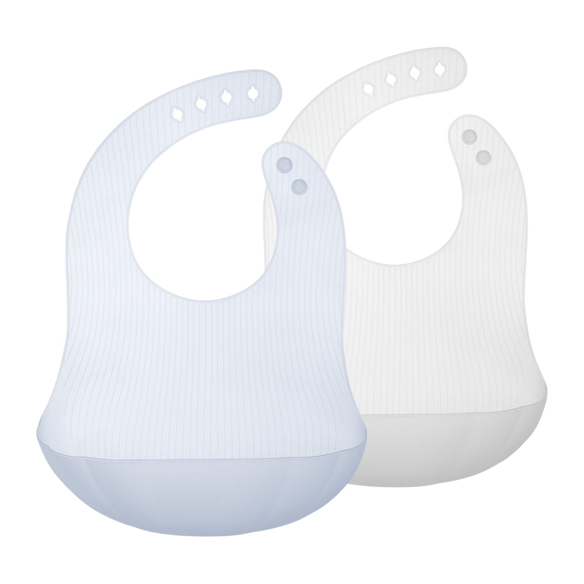 Silicone Bib with Pocket, Waterproof, Adjustable, 6 Months+ 18