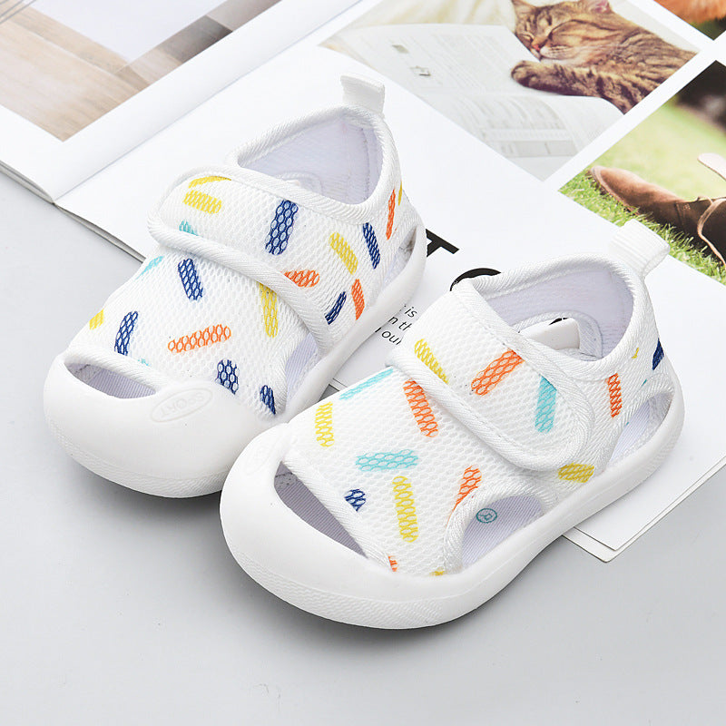 Baby's Summer Soft Bottom Non-slip Mesh Shoes 4