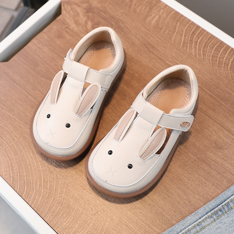 Children's Small Leather Shoes Non-slip Soft Bottom Girl Cute Princess Cartoon Shoes 7