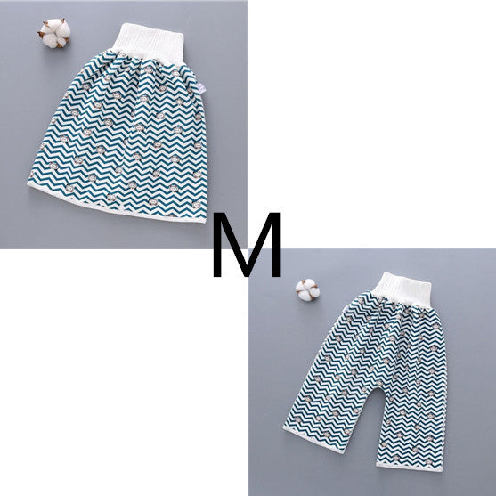 Cotton and bamboo fiber Baby diaper skirt 15
