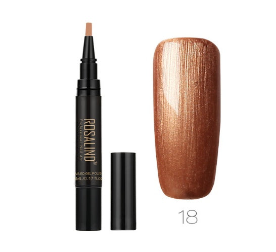 5ml Solid Color Nail Art Pen Nail Glue for Nail Art 41
