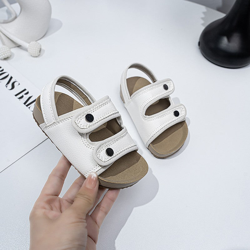 2026 Summer New Korean Style Kids Beach Sandals, Fashion Minimalist Comfortable Sandals For Boys And Girls 3